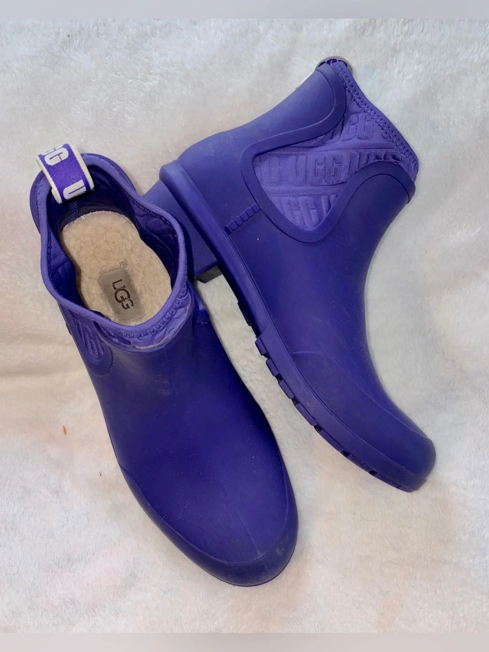 UGG Chevonne Rain Boots Purple sz 9